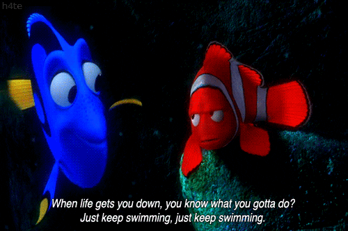 finding nemo dory just keep swimming