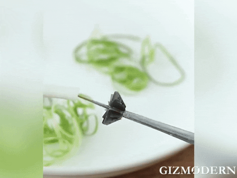 Green onion slicer how it work ! 
