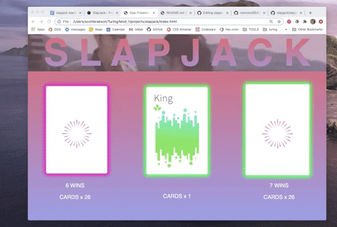 Animated gif of responsive design