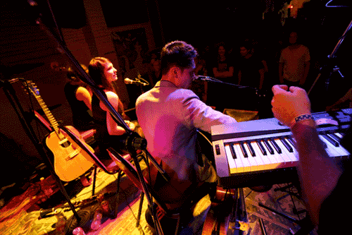 rock on animated GIF