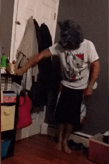 Kid is going places in funny gifs