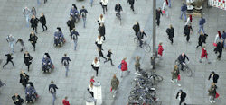 crowd traffic