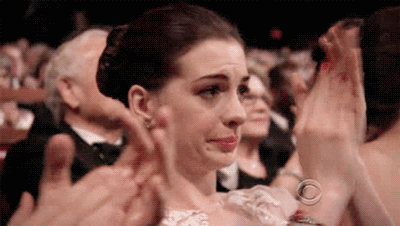 Anne Hathaway Clapping GIF by swerk