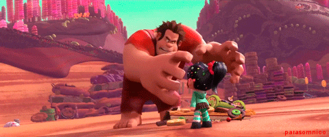 Resultado de imagen para wreck it ralph gif