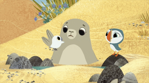Happy Slide GIF by Puffin Rock