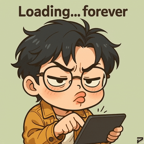Waiting for something to load