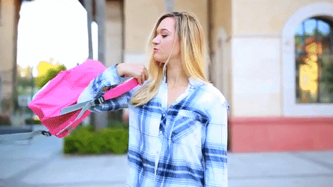 Back To School Backpack GIF by The Platform - Find & Share on GIPHY