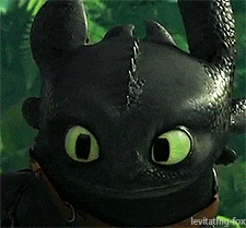 Sniffing Dragon GIF