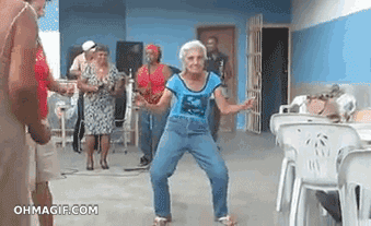 Old Lady Dancing GIF - Find & Share on GIPHY