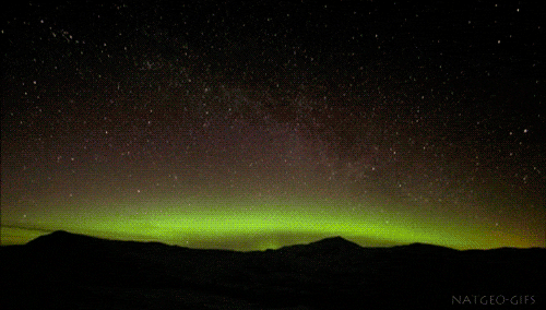 landscape aurora time lapse auroras boreales beatiful