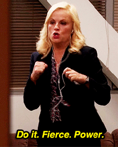 Fierce Amy Poehler GIF - Find & Share on GIPHY