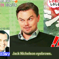 jack leo showing nicholson