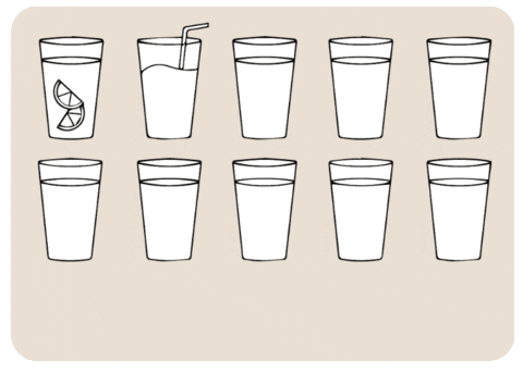 Drink Water GIF by The Daily Page
