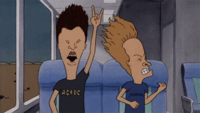Image result for beavis and butthead gif