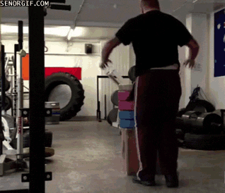 Gym Fail Falling GIF by Cheezburger - Find & Share on GIPHY