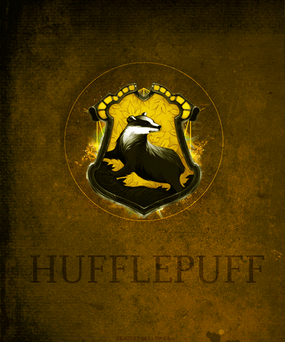 Harry Potter Hufflepuff Pride GIF