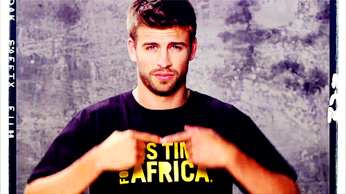 A Glimpse of Gerard Pique at the 'Waka' Song