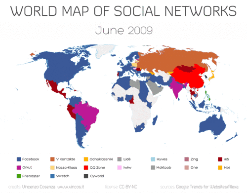 world blog social map iran