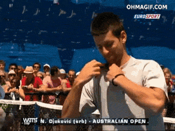 Novak Djokovic Dancing GIF - Find & Share on GIPHY