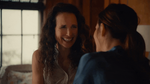 Happy Andie Macdowell GIF by Hallmark Channel