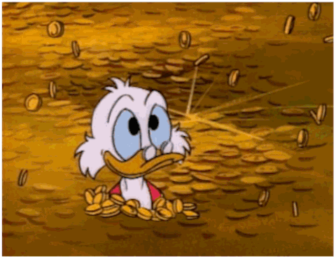 Scrooge Mcduck GIF - Find & Share on GIPHY