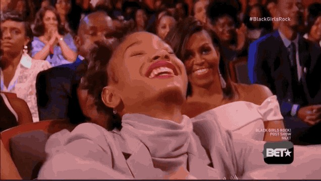 Willow Smith Laughing GIF - Find & Share on GIPHY