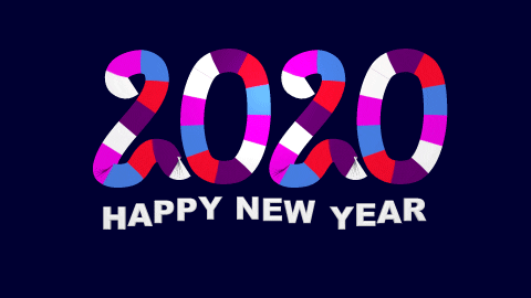 Image result for 2020 happy new year gif