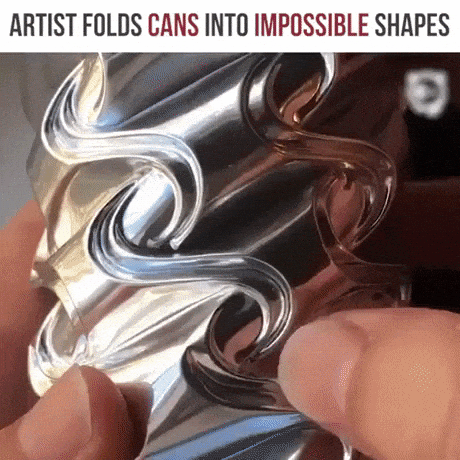 Can folding art in wow gifs