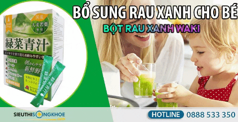 Mua Bột Rau Xanh Waki Nhật Bản Ở Đâu GIF