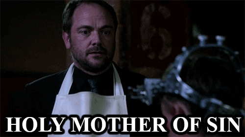 Supernatural Crowley GIF - Find & Share on GIPHY