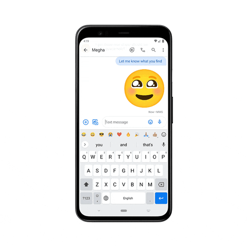 Google adds an emoji shortcut bar in Gboard for Android