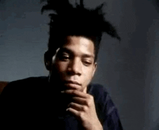 Jean Michel Basquiat Hispanic Heritage Month GIF - Find & Share on GIPHY