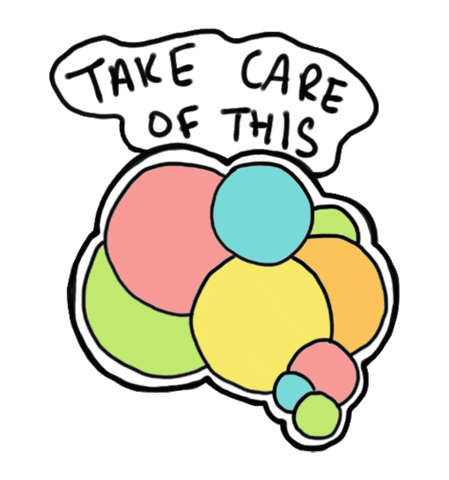 Happy Mental Health Sticker by Your Mind Matters for iOS & Android | GIPHY
