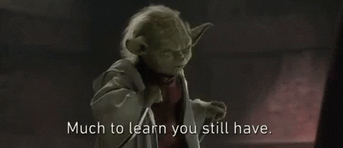Yoda dando un consejo