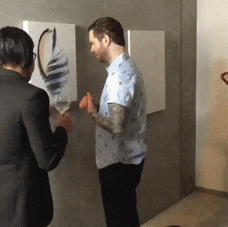 This is art in funny gifs