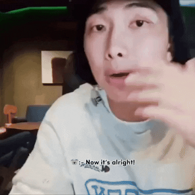 RM из BTS рассказал фанатам о процессе заживления раны около глаза