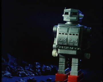 robô fazendo uma dancinha