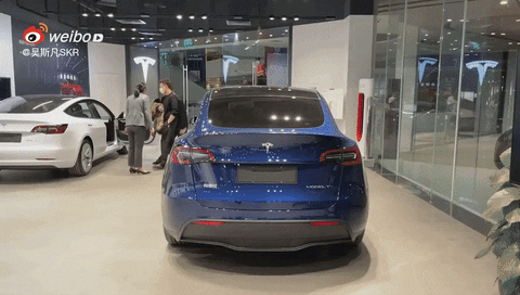 Tesla Model Y 在中國大賣，人氣爆棚擠爆各地特斯拉體驗店 - 電腦王阿達
