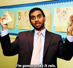 I'm gonna make it rain GIF