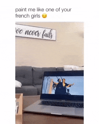 Paint me like one of your french girl in funny gifs