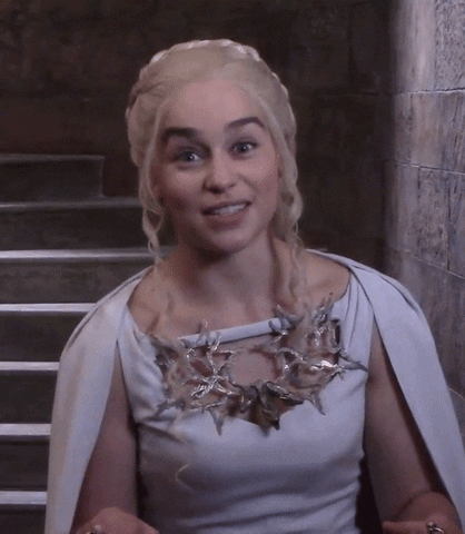game of thrones hbo yes thumbs up emilia clarke