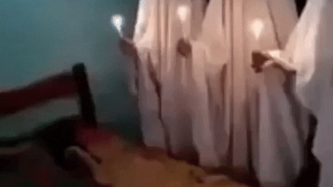 The ghost prank
