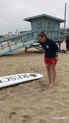 Los Angeles Beach GIF by County of Los Angeles