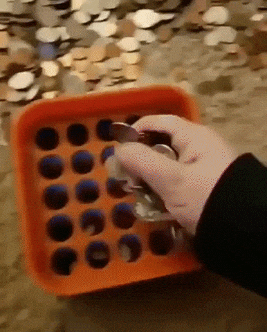 Coin sorter in wow gifs