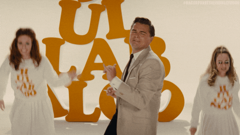 Leonardo DiCaprio dancing scene in "Once Upon a Time in Hollywood"