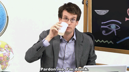 Drunk John Green GIF - Find & Share on GIPHY