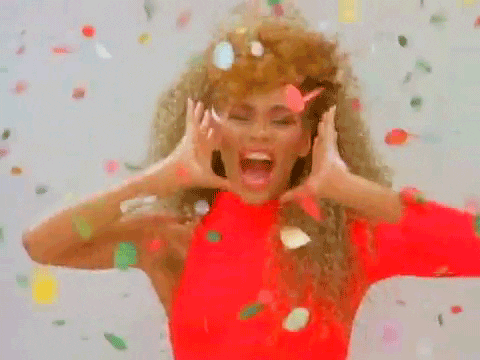 Screaming Whitney Houston GIF - Find & Share on GIPHY