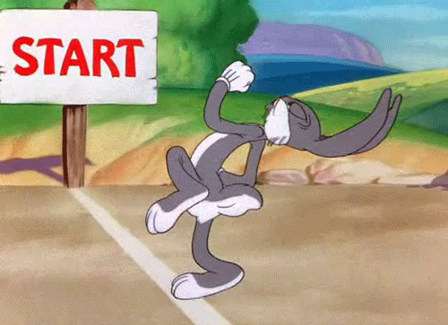 Bugs bunny starting race
