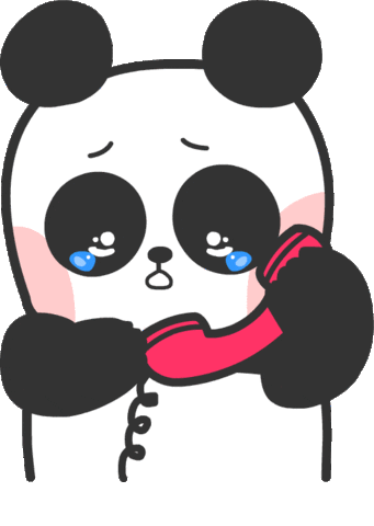 Phone Panda Sticker by Shiny bear