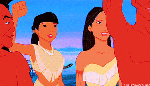 disney excited college pocahontas disney princess